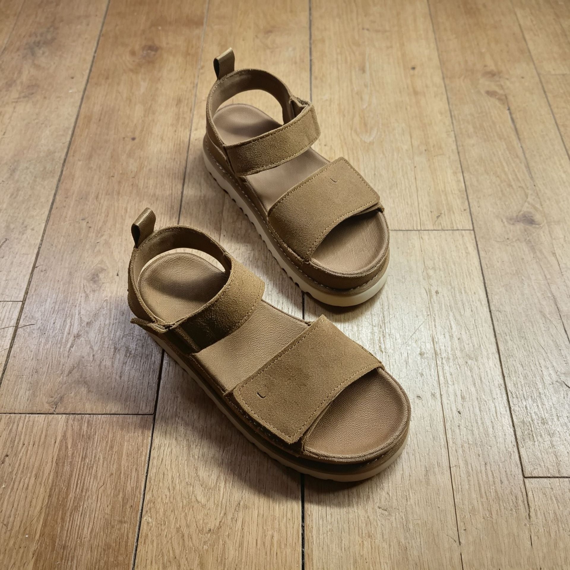 New Women's Summer Thick Sole Velcro Sandals
